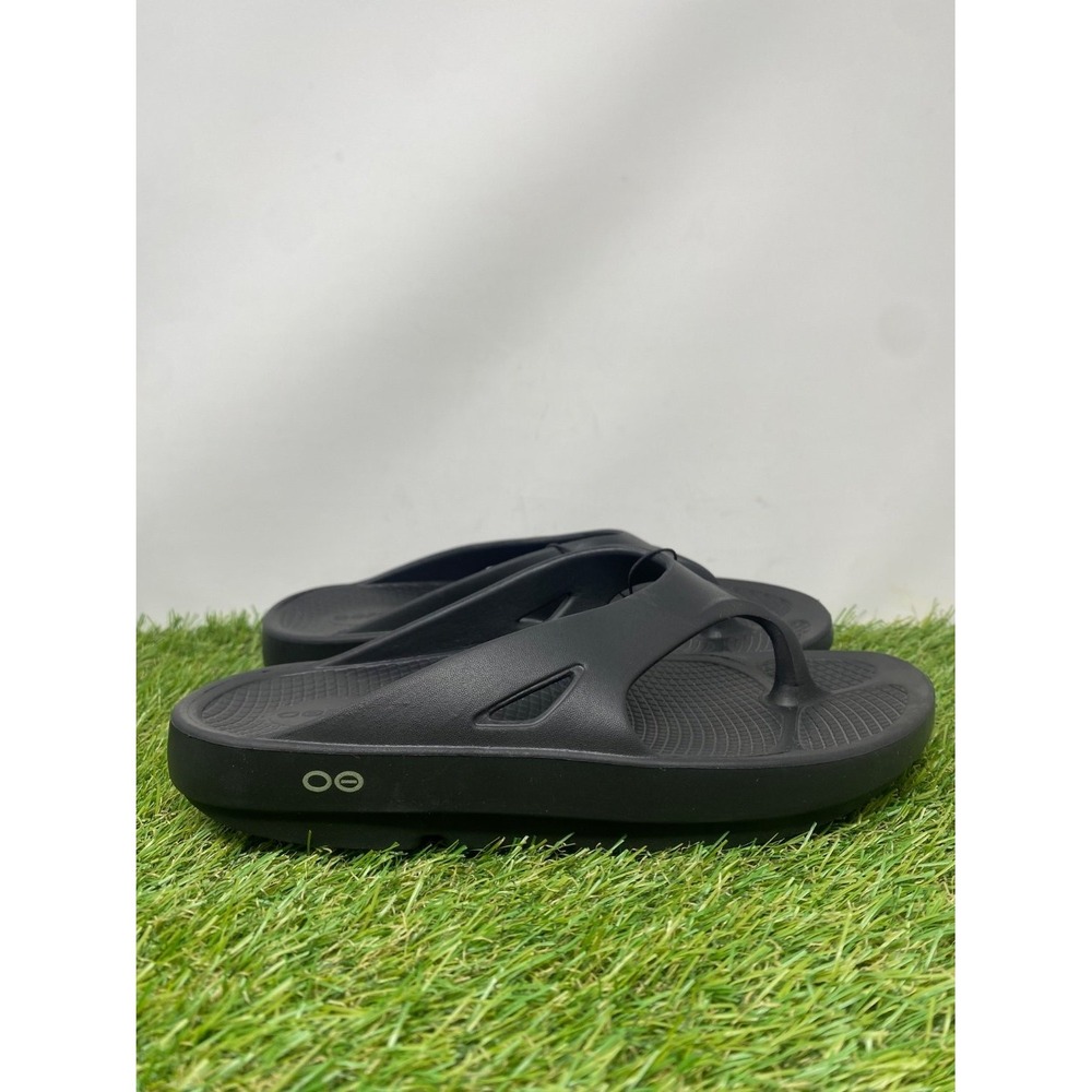 Oofos OOriginal Sandals Women's 9 Black Flip Flop Recovery Thong Comfot Walking